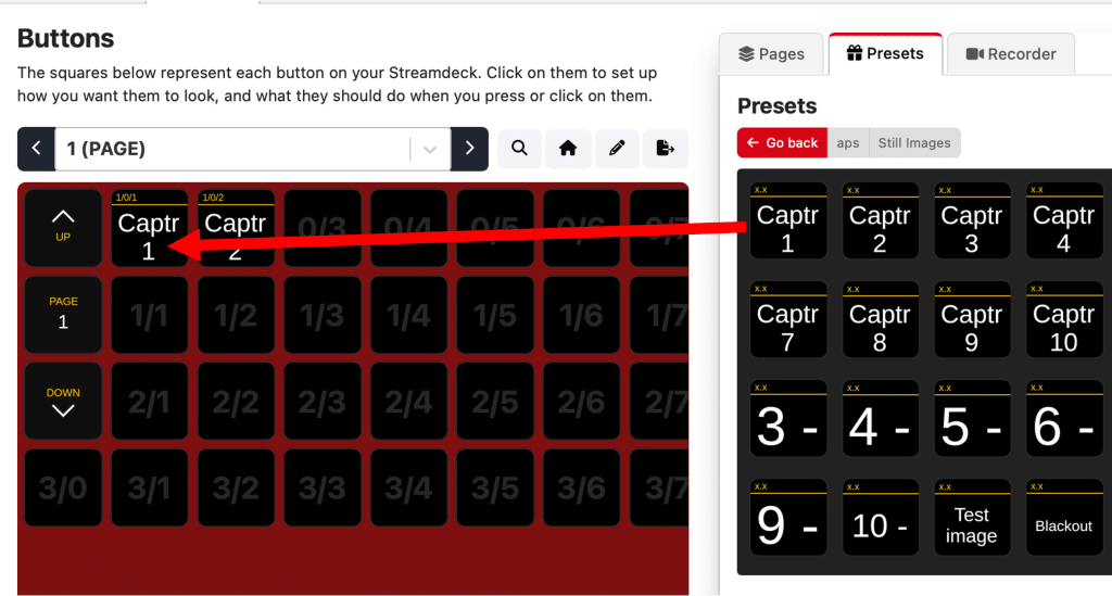Taking a screenshot from Companion in APS
