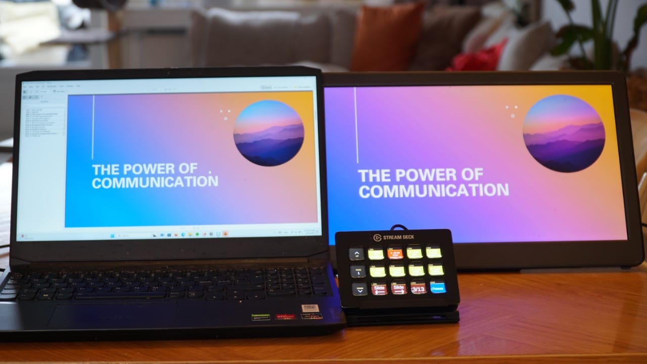 PDF presentation control with APS, Companion, and Stream Deck