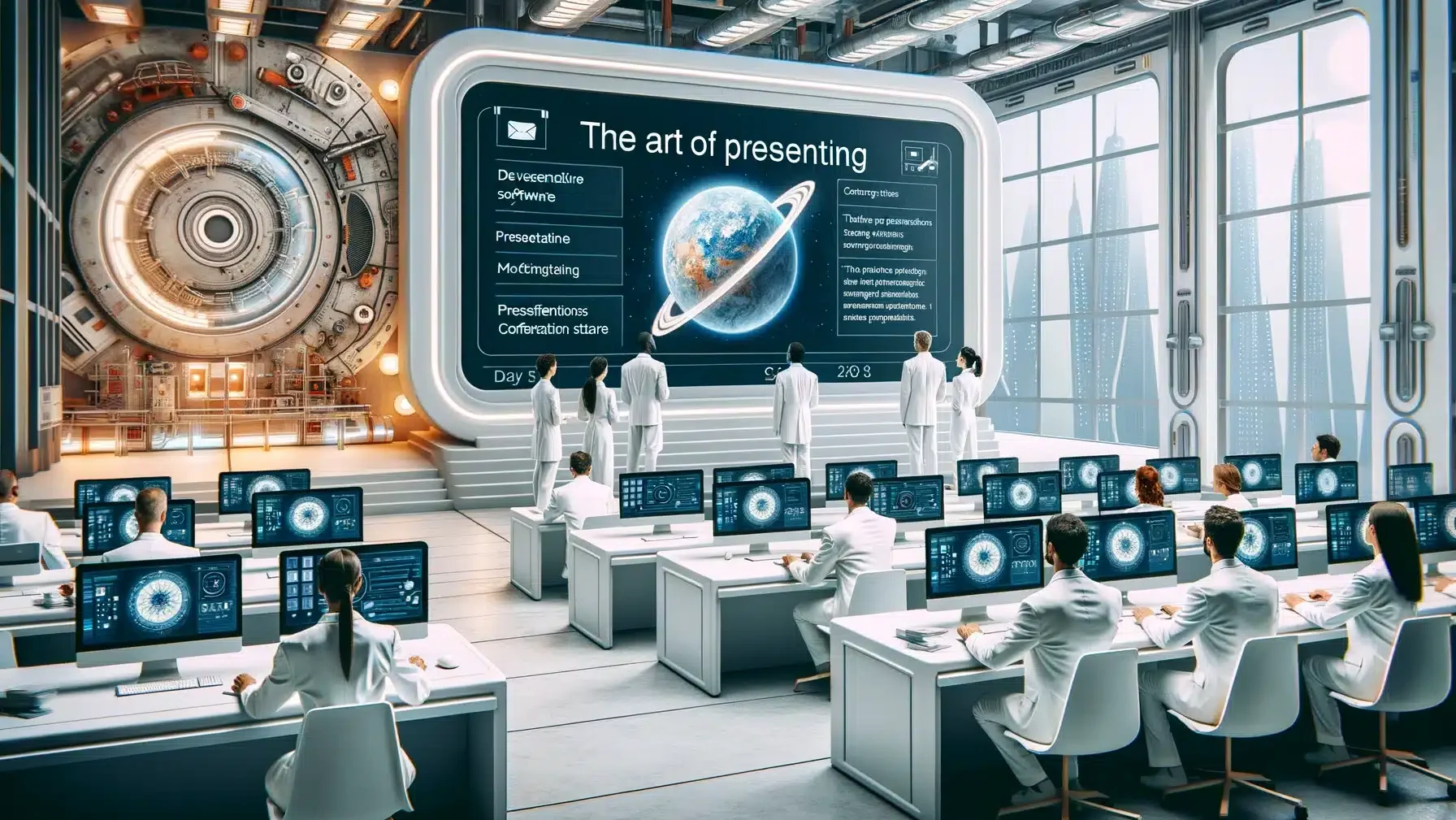 Illustrated lab building used for the APS 2.2 beta announcement